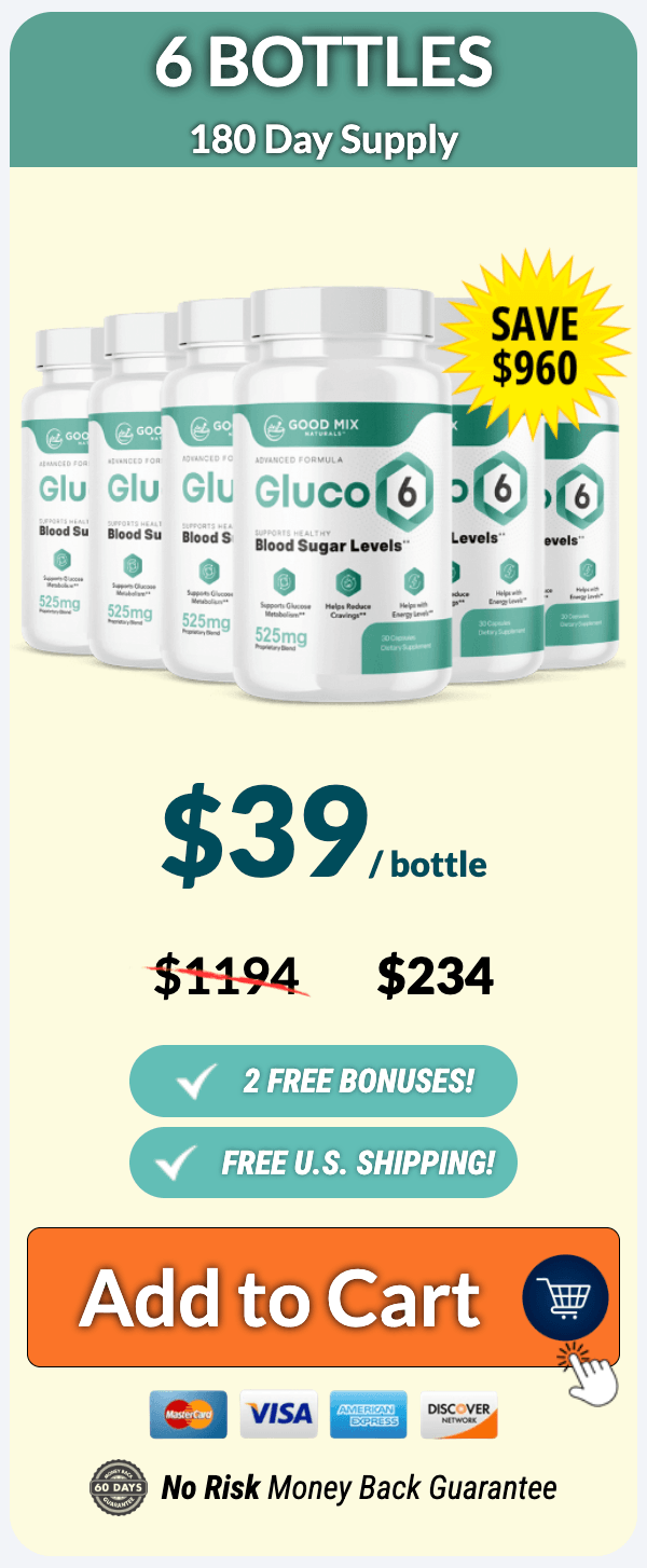 glucovex pro buy now 6 bottles